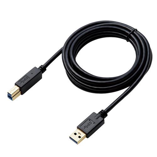 エレコム DH-AB3N20BK USB3.0ケーブル 2.0m ブラック
