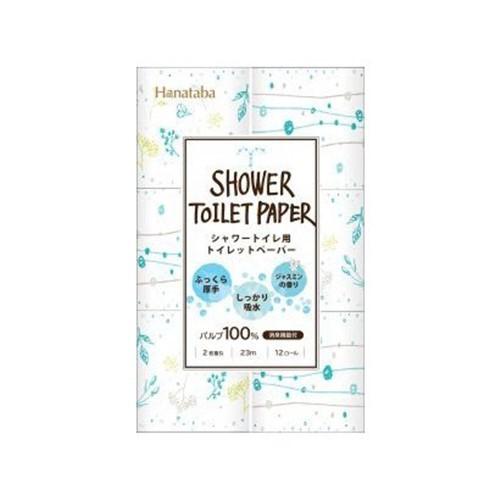 丸富製紙 花束ボタニカルシャワー トイレットロール パルプ 12ロール