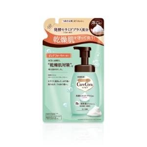 ケアセラ 泡の高保湿ボディウォッシュ フルーティローズの香り