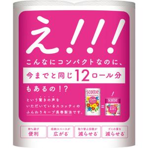 日本製紙クレシア スコッティ フラワーパックコ...の詳細画像1