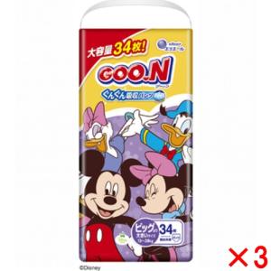 グーン ぐんぐん吸収パンツ Lサイズ ディズニー ( 56枚入
