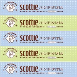 日本製紙クレシア スコッティ ハンドタオル 10...の商品画像