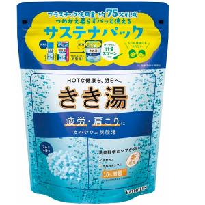 バスクリン きき湯 カルシウム炭酸湯 サステナパック 入浴剤 360g｜yamada-denki
