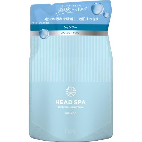 P＆Gジャパン 深体験ヘッドスパ by h＆s リフレッシュ×さらつや シャンプー 350G つめか...