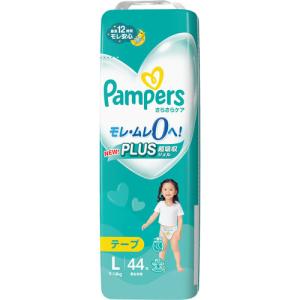 Ｐ＆Ｇ パンパース さらさらケア テープ スーパ−ジャンボ Ｌ ４４枚 ９−１４ｋｇ｜yamada-denki