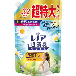 P&Gジャパン レノア超消臭１ｗｅｅｋ 部屋干しおひさまの香り つめかえ用 超特大サイズ １２８０ＭＬ｜yamada-denki