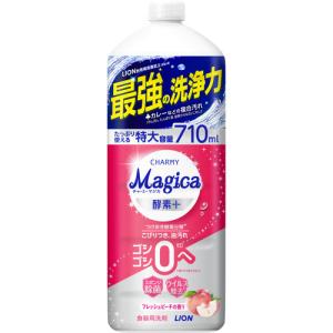 ライオン magica酵素＋Ｆピーチ詰替大型 710ml｜yamada-denki