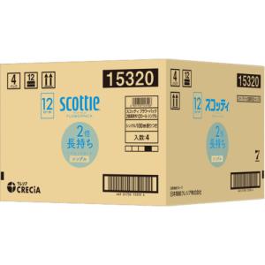 クレシア 【ケース販売】 スコッティ フラワー...の詳細画像1