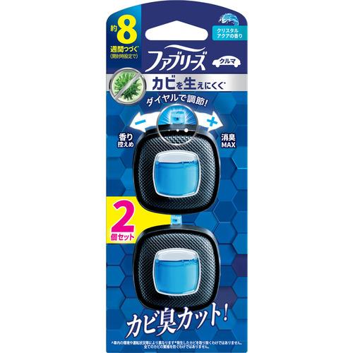 P&amp;G ファブリーズイージークリップ 防カビエキスパート クリスタルアクア 2個パック