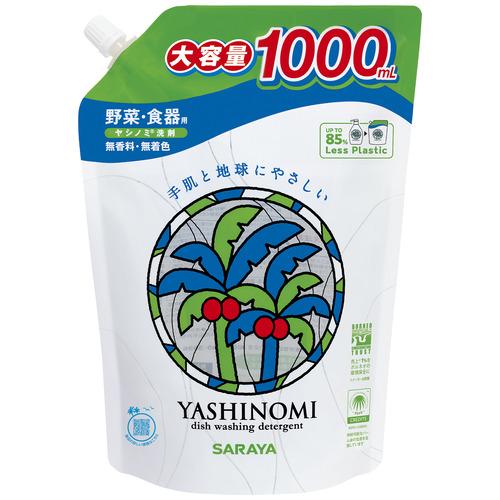 東京サラヤ ヤシノミ洗剤詰替用 野菜・食器用 無香料・無着色 1000ml