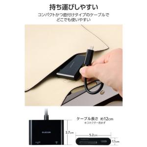 エレコム MR3C-C20PBK SDカードリ...の詳細画像5