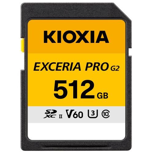 KIOXIA KSDHU-B512G SDXCカード 512GB Class10 UHS-II UH...