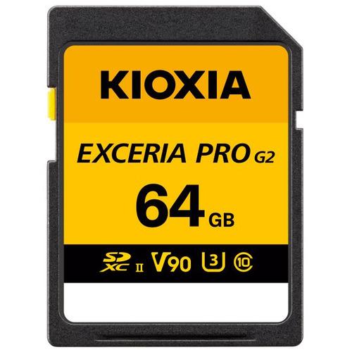 KIOXIA KSDXU-B064G SDXCカード 64GB Class10 UHS-II UHS...