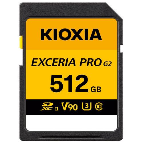 KIOXIA KSDXU-B512G SDXCカード 512GB Class10 UHS-II UH...