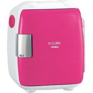 ツインバード HR-DB06P 5.5L 2電源式コンパクト電子保冷保温ボックス「D-CUBE S」 ピンク