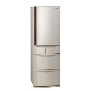 【無料長期保証】パナソニック NR-E414V-N 5ドア冷蔵庫(406L・右開き) シャンパン