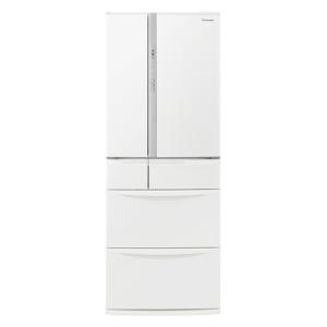 パナソニック NR-FVF458-W トップユニット6ドア冷蔵庫 (フレンチドア・451L) ハーモニーホワイトNRFVF458W