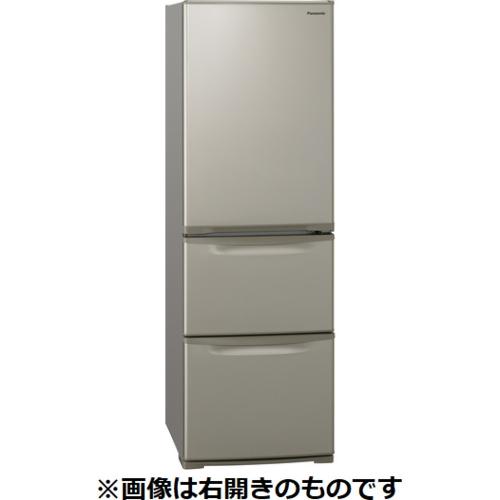 【無料長期保証】パナソニック NR-C374CL-N 3ドア冷蔵庫 (365L・左開き) グレイスゴ...