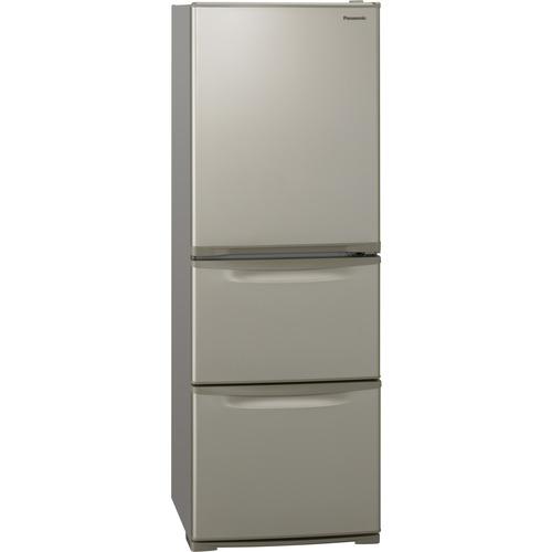 【無料長期保証】パナソニック NR-C344C-N 3ドア冷蔵庫 335L・右開き グレイスゴールド...