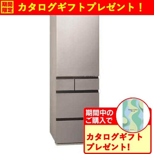 【無料長期保証】パナソニック NR-E46HV1L-N 冷凍冷蔵庫 左開き 457L ヘアラインシャ...