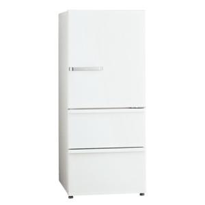 【無料長期保証】AQUA AQR-27P(W) 3ドア冷凍冷蔵庫 272L 右開き ミルク