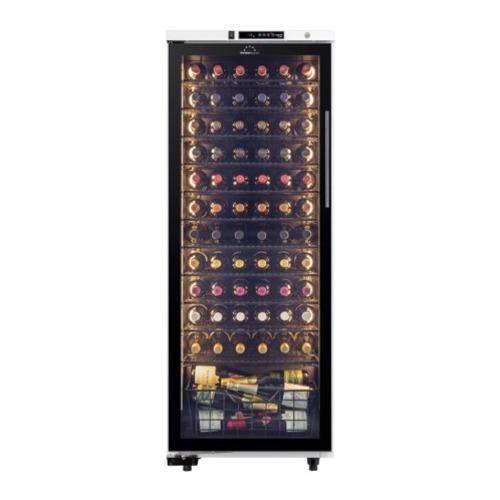 forster japan ST-209GL(W) ロングフレッシュ 日本製ワインセラー 74本収納...