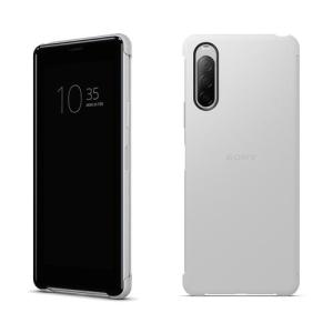 ソニー XQZ-CVAU／HJPCX Xperia 10 II Style Cover View グレー