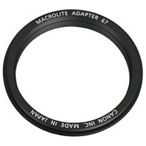 キヤノン M.L.ADP67 マクロライトアダプター67