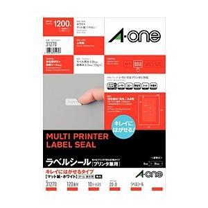 エーワン 31555 マルチプリンタラベル QRコード用 (A4 70面・20シート