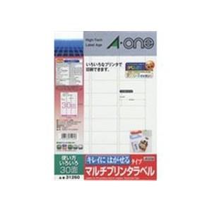 エーワン 31260 (マルチプリンタラベル／A4判 30面／使い方いろいろ)