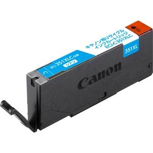 インク エコリカ カートリッジ ECI-C351XLC キヤノン用リサイクルインク シアン・大容量 ...