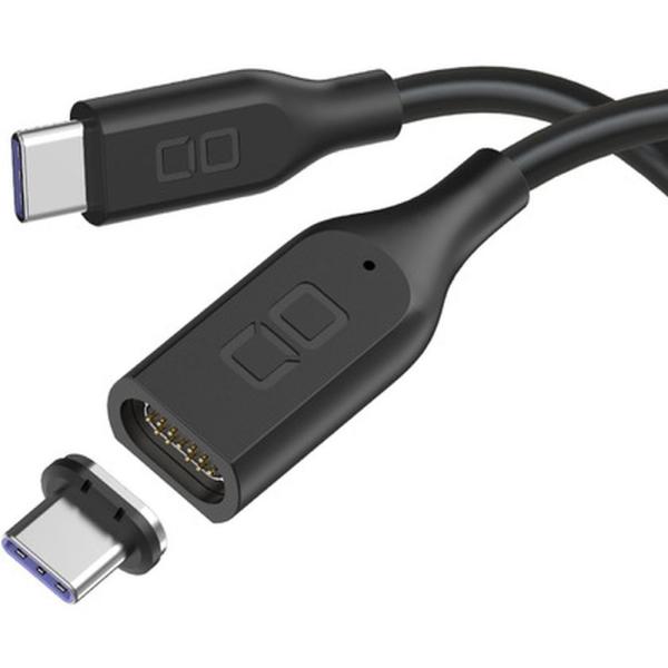 ＣＩＯ マグネットシリコンケーブルCtoC 100W 1m CIO-SLMG-CC1-BK