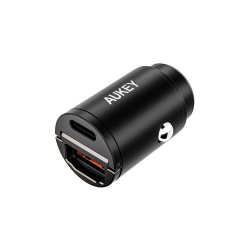 AUKEY CC-A3S-BK カーチャージャー Rapide Mix 45W QC／PD対応 [U...