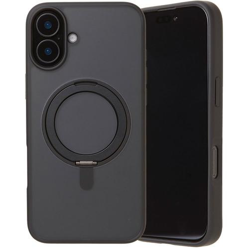 ディーフ iPhone 16 ETANZE RING MASTER マットブラック DCS-IPE2...