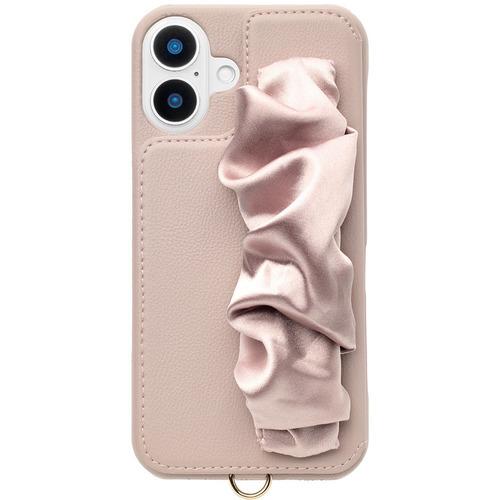 ユニケース Classy Scrunchie Case for iPhone 16 Plus (pi...