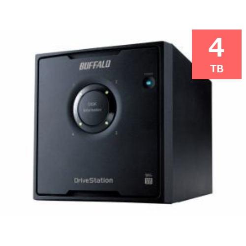 バッファロー HD-QL4TU3／R5J RAID 5機能搭載USB3.0用外付けHDD 「ドライブ...