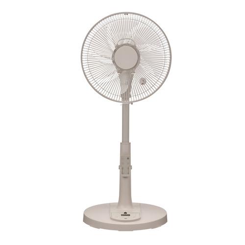 ユアサプライムス YGT-DH3455GFR(C) DCリモコン扇風機 室温センサーつき ベージュ