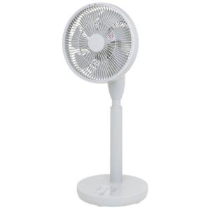 YAMAZEN RLX-MP023 23cm DCモーター搭載 リビング扇風機 リモコン付 PD仕様 ライトグレー