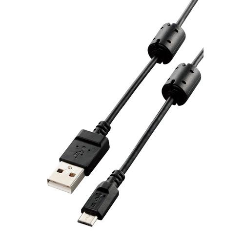 エレコム DGW-AMBF05BK カメラ接続用USBケーブル(micro-Bタイプ) 0.5m