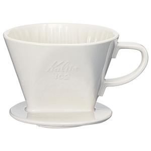 カリタ 102-ロト 陶器製コーヒードリッパー （2〜4人用）｜yamada-denki