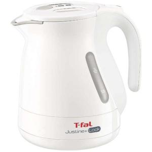 【アウトレット超特価】ティファール(T-FAL)KO4411JP 電気ケトル 「ジャスティン・プラス ロック」 1L ホワイト