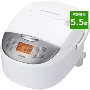 東芝 RC-10MSL(W) マイコンジャー炊飯器 5.5合炊き ホワイト 5.5合｜yamada-denki