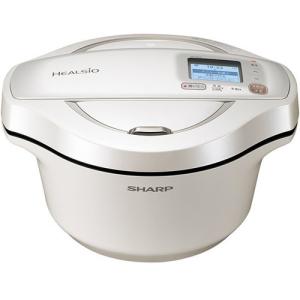 シャープ KN-HW24F-W 水なし自動調理鍋 HEALSIO（ヘルシオ） ホットクック 2.4L ホワイト系