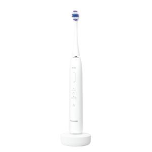 パナソニック EW-DA19-W 音波振動ハブラシ ドルツ 歯周ポケットのプラークをかき出す リニア音波振動 置き型充電台付 ホワイト