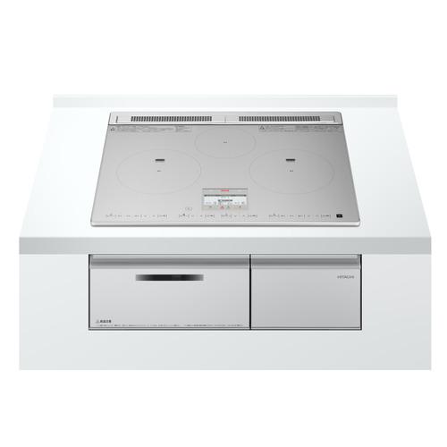 HITACHI HT-N8ASTF(S) 送料無料 ビルトインIHクッキングヒーター 3口IH 20...