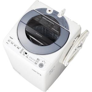 【無料長期保証】シャープ ES-GV8E-S 全自動洗濯機 (洗濯8kg) シルバー系