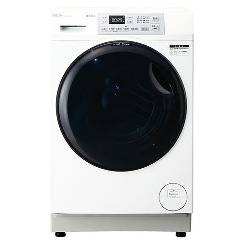 【無料長期保証】AQUA ドラム式洗濯機 左開き 洗濯8.0kg 乾燥4.0kg 幅幅59.5cm ...