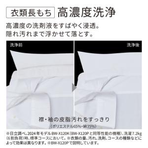 日立 全自動洗濯機 上開き 洗濯10kg 衣類...の詳細画像2