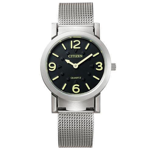 シチズン AC2200-55E 視覚障害者対応時計 触って時間を知る時計