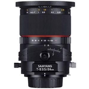 SAMYANG 交換レンズ T-S 24mm F3.5 ED AS UMC TILT-SHIFT フルサイズ対応【キヤノンEFマウント】｜yamada-denki